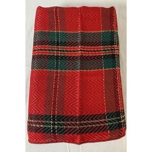 Christmas Royale Vintage Napkins 6 Pk Red Multi Holiday Party 85-19